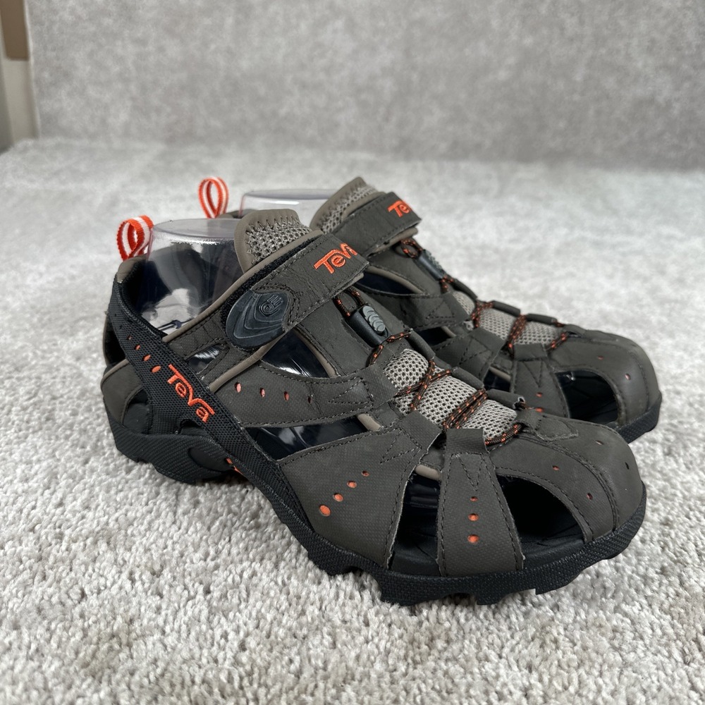 Teva Mens Dozer 6704 All Terrain Brown Hiking Sandals Hook and Loop US Size 8